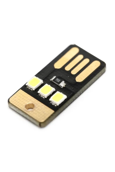 ROBİZ Usb Led Lamba Modülü Mini Çok İnce Led Işık Kamp Gece Lambası - 2