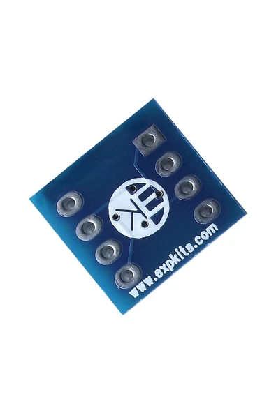 ROBİZ Soıc8 To Dıp8 Smd Çevirici Pcb Sop8 Elektronik Devre Kartı Prototip Deney Kartı Proto Pertenaks - Resim 7