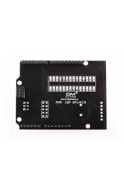 ROBİZ Arduino Avr Isp Programlama Shield Genişleme Kartı Zif Soket - Resim 6