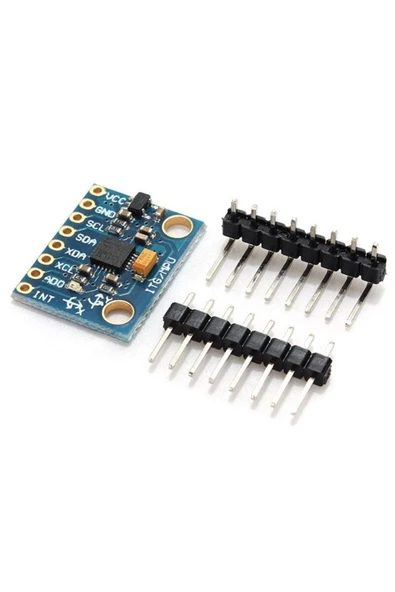 ROBİZ Mpu-6050 6 Eksen Imu Sensör Modülü Ivme Ölçer Y-521 Gyro Accelometer - 3