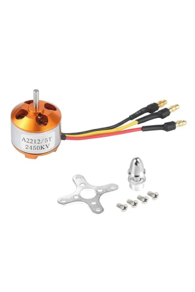 ROBİZ A2212 2450kv Fırçasız Motor 2s/ 3s Lipo - Resim 2