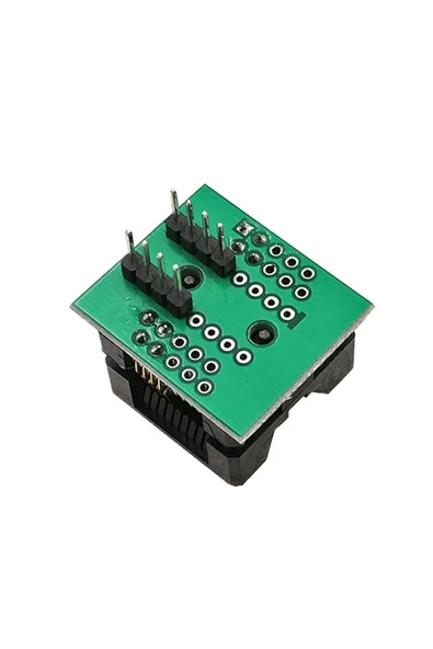 ROBİZ 150 Mil Smd Soic8 Sop8 So8 To Dip8 Yaylı Soket Adaptör Eeprom Flash Programlayıcı 150mil Dar Tip - 7