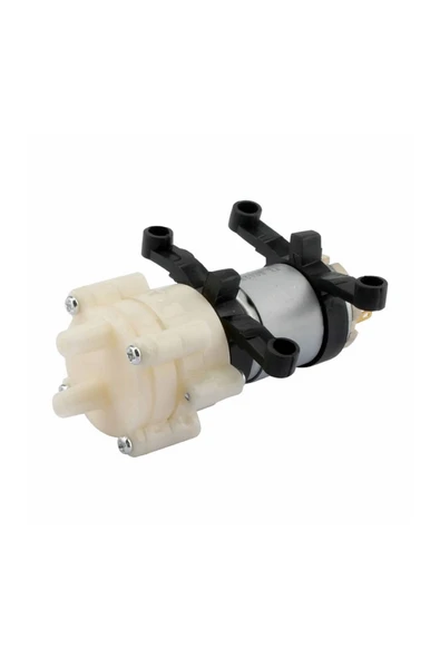 ROBİZ Dc 12v Su Sıvı Pompası Akvaryum Meyvesuyu Süt Dalgıç Devridaim Motoru - 5