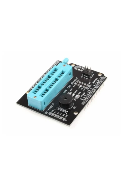 ROBİZ Arduino Avr Isp Programlama Shield Genişleme Kartı Zif Soket - Resim 7
