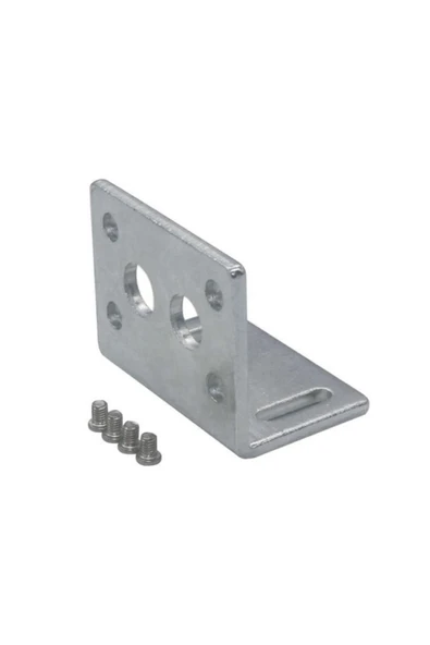 ROBİZ Jgy370 Dc Motor Montaj Parçası Bracket Motor Tutucu L Demir Parça - Resim 2
