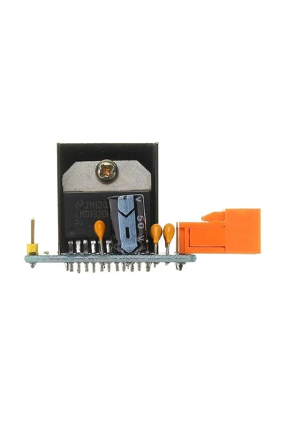 ROBİZ Lmd18200 Motor Sürücü Modül 55v 3/6a 75w H-bridge Pwm Dc Motor Sürücü Araba Robot - Resim 3