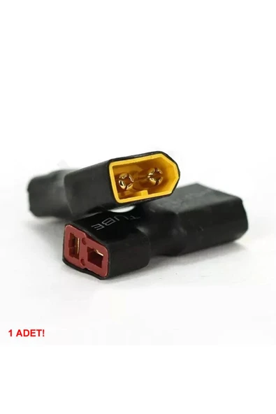 ROBİZ Xt60 Erkek T Deans Dişi Çevirici Adaptör Soket Lityum Lipo Pil Akü Batarya Bağlantı Konnektörü Rc - Resim 2