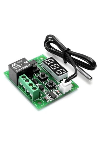 ROBİZ Sıcaklık Kontrollü Dijital Termostat W1209 Dondurucu Buzdolapları Soğutucu Kaynatıcılar Kuluçka - Resim 9