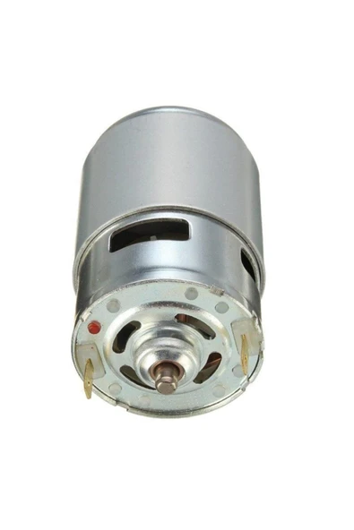 ROBİZ Rs775 Dc Motor 24v 15000 Rpm Rulmanlı Şarjlı Matkap Cnc Motor - Resim 5