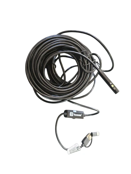 3 Kameralı USB Type-C 15MT Yılan Kamera