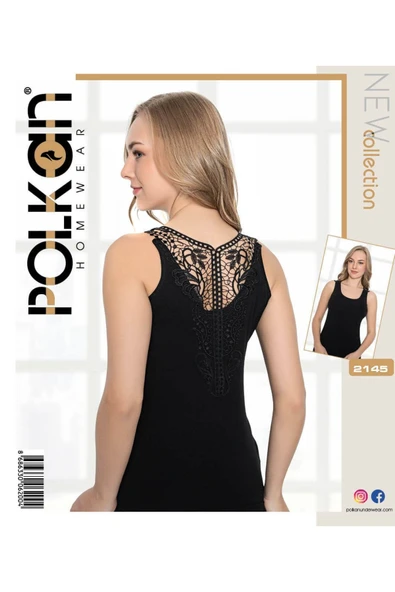 POLKAN  2145 Güpürlü Atlet