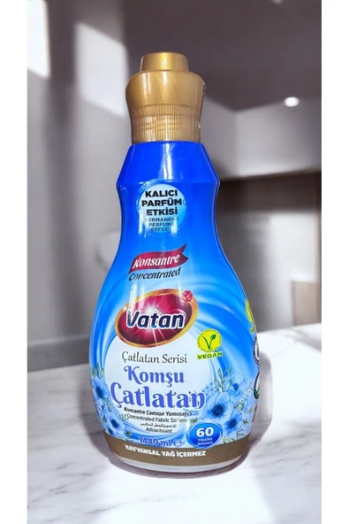 Vatan  Komşu Çatlatan Konsantre Çamaşır Yumuşatıcı 1440ml