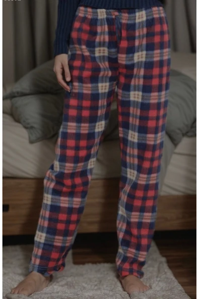 Love Fuchsia Underwear  Welsoft Sıcak Tutan lastikli bel Polar Tek Alt kadın pijama altı