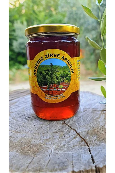 Akdeniz Zirve Arıcılık  AKDENİZ ZİRVE ARICILIK %100 DOĞAL YAYLA ÇİÇEK BALI 900 GR