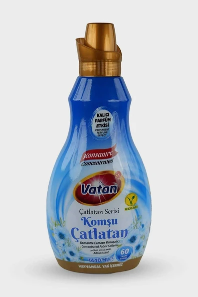 Vatan  KOMŞU ÇATLATAN YUMUŞATICI 60 YIKAMA 1440 ML