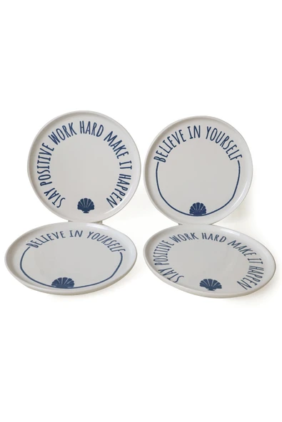 Keramika Ocean Muse Nordıc Pasta Tabağı 22 Cm 4 Adet 22950-55 - Resim 6