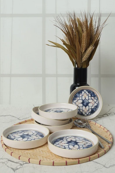 Keramika Wave Flow Stackable Çerezlik / Sosluk 14 Cm 6 Adet 22749 - 3