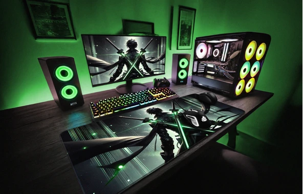 Rygen Gaming Mouse Pad 90x40 Sentinel Mousepad Xxl Oyuncu Mouse Pad Büyük Mousepad - 3