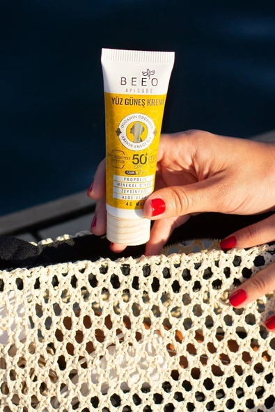 Bee'o Yüz İçin Güneş Kremi SPF50 40 ml - 7