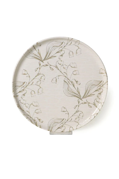 Keramika Soft Flora Nordic Servis Tabağı 28 Cm 6 Adet 22980 - Resim 6