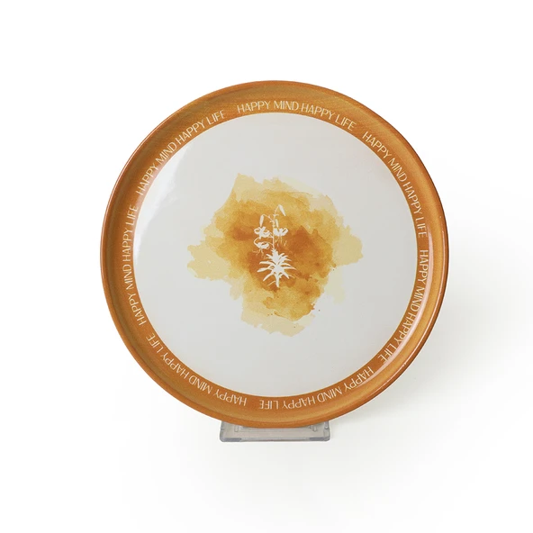 Keramika Flowers Mottolu Nordic Pasta Tabağı 22 Cm 4 Adet 22804-05 - 10