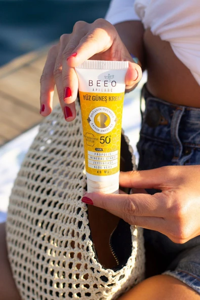 Bee'o Yüz İçin Güneş Kremi SPF50 40 ml - 2