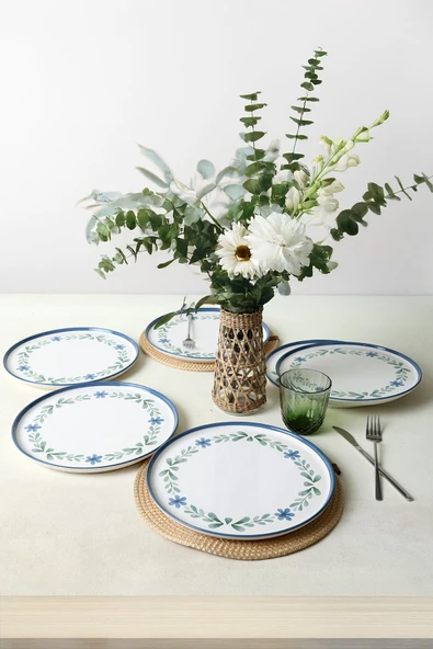 Keramika Daphne Nordic Servis Tabağı 28 Cm 6 Adet 22921 - Resim 3