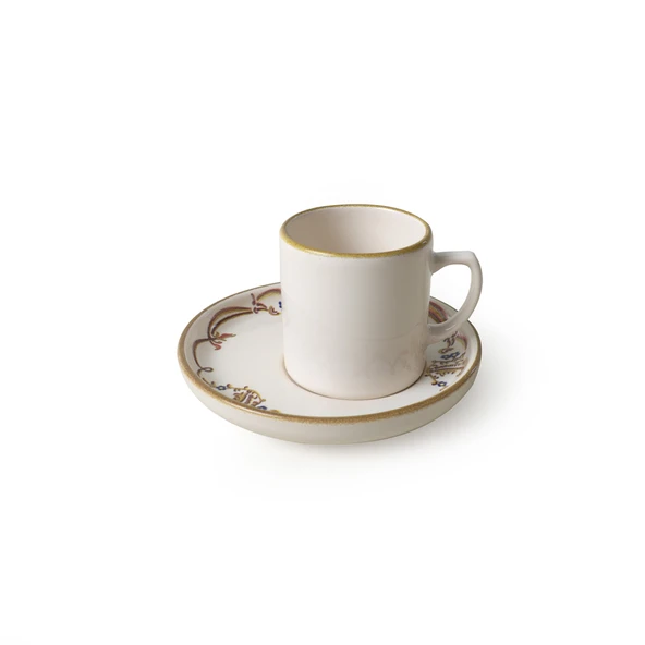 Keramika Bronze Bloom Nordic Kahve Takımı 12 Parça 6 Kişilik 22928-29 - 7