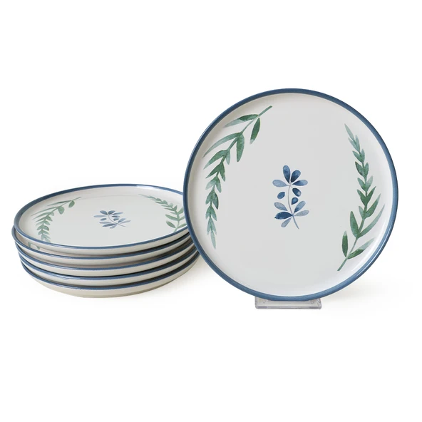 Keramika Daphne Nordic Pasta Tabağı 22 Cm 6 Adet 22923 - 7