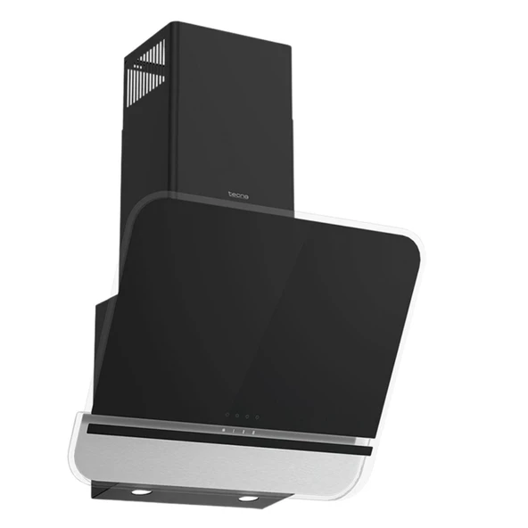 Tecna 8871 60 cm Siyah Duvar Tipi Davlumbaz - 2