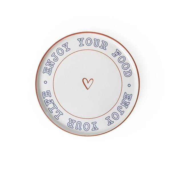 Keramika Enjoy Your Food Nordic Servis Tabağı 28 cm 4 Adet 22973 - 8