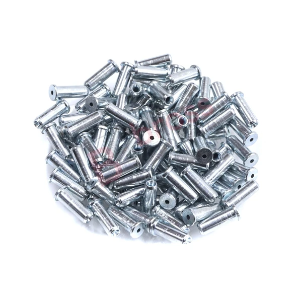 ECR035 Cam Kriko Kablo Halat Uç Pimi Tutma Perçini 6.5x15/1.7 mm 100 Adet - Resim 2