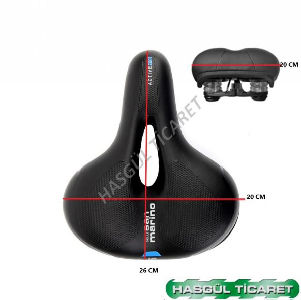 Hsgl Bisiklet Actıve Zone San Marino  Ergonomik Konforlu Sele - 2
