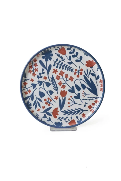 Keramika Dot & Bloom Nordic Pasta Tabağı 22 Cm 4 Adet 22963-64 - Resim 6