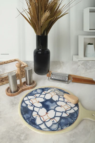 Keramika Wave Flow Peynir Sunum Tabağı 26 Cm 22750