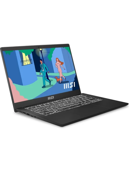 MSI MODERN 14 C12MO-1039XTR Intel Core i7 1255U 16GB 512GB SSD Freedos 14" FHD Taşınabilir Bilgisayar - 2