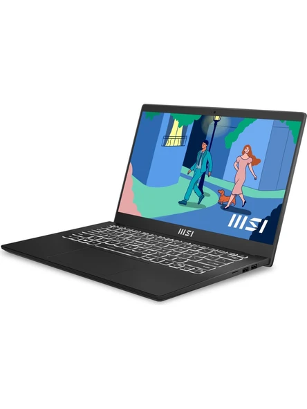 MSI MODERN 14 C12MO-1039XTR Intel Core i7 1255U 16GB 512GB SSD Freedos 14" FHD Taşınabilir Bilgisayar - 3