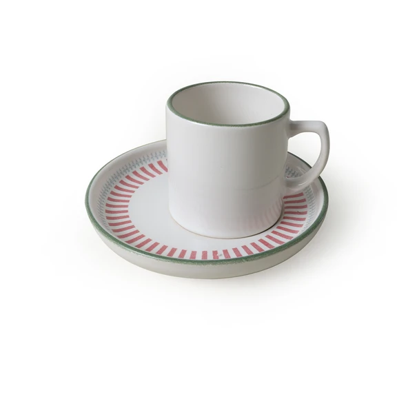 Keramika Rose Line Nordic Kahve Takımı 12 Parça 6 Kişilik 22910-12 - 6
