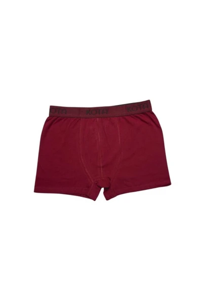 KOTA  Bordo Penye Likralı Boxer