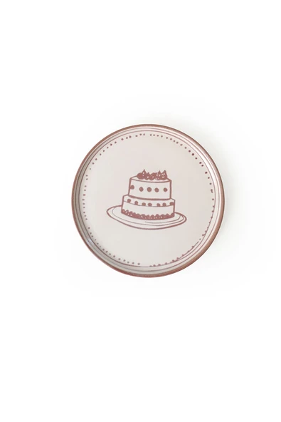 Keramika Pink Cake Nordic Pasta Tabağı 22 Cm 4 Adet 22965-66 - Resim 7