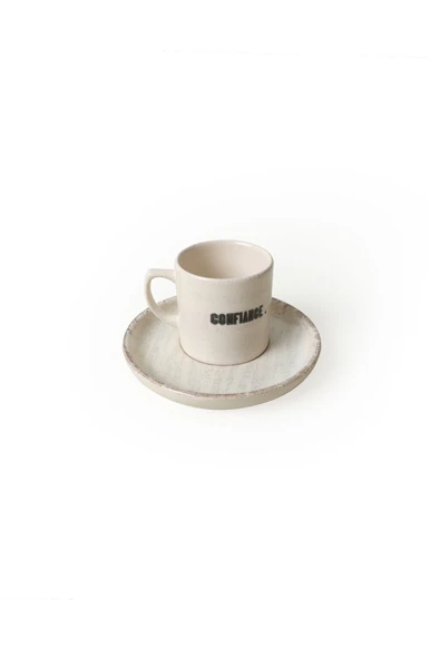 Keramika Deep Collection Mottolu Nordic Kahve Takımı 12 Parça 6 Kişilik 22650-55 - 4