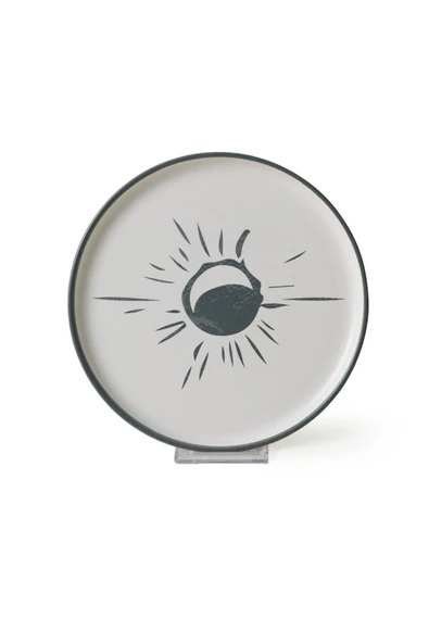 Keramika Black Shadow Nordic Pasta Tabağı 22 Cm 4 Adet 22981-82 - 5