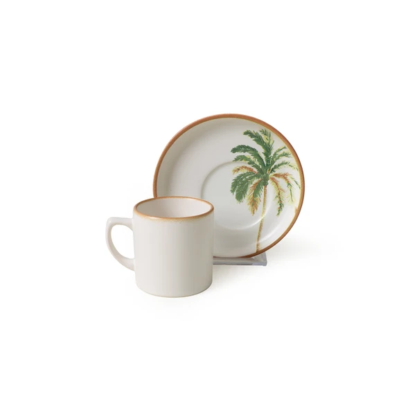 Keramika Bronze Palmiye Nordic Kahve Takımı 12 Parça 6 Kişilik 22902-03 - 6