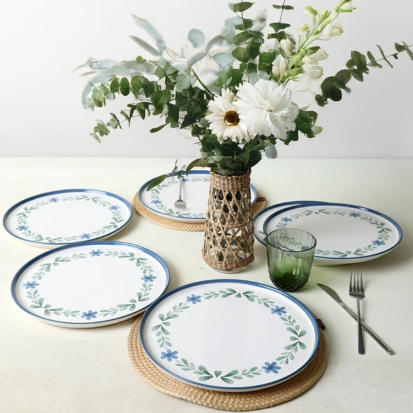 Keramika Daphne Nordic Servis Tabağı 28 Cm 6 Adet 22921