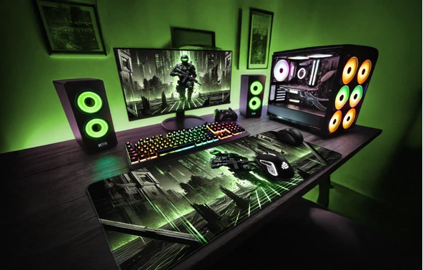 Rygen Gaming Mouse Pad 90x40 Apex Mousepad Xxl Oyuncu Mouse Pad Büyük Mousepad - 3