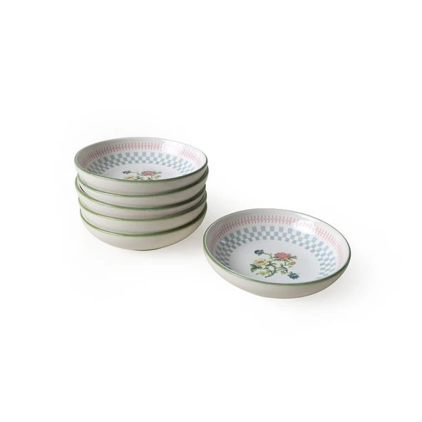 Keramika Rose Line Halka Çerezlik / Sosluk 13 Cm 6 Adet 22911 - 5