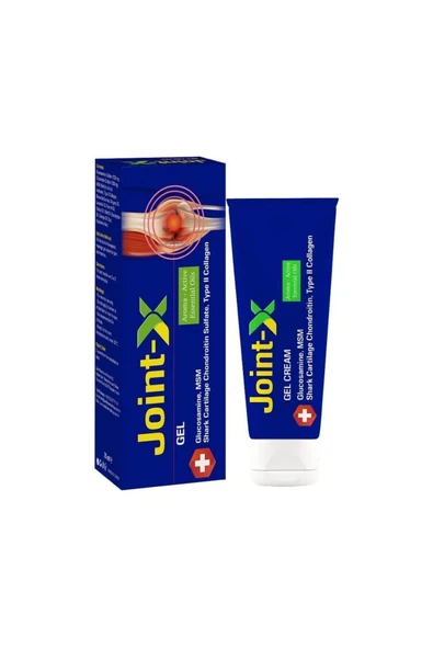 Joint-X Glukozamin Masaj Kremi Mentollü Msm Chondroitin Jel Krem Tip 2 Kolajen Eklem Ve Kas Için 100 ml ürün görseli