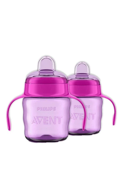 Eğitici Damlatmaz Bardak Kız 6m+ 200 Ml X 2