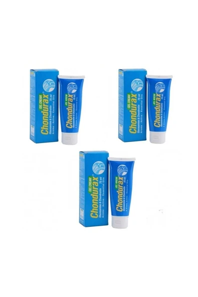 Chondurax Glucosamine Chondroitin Jel Krem 75 ml x 3 Adet