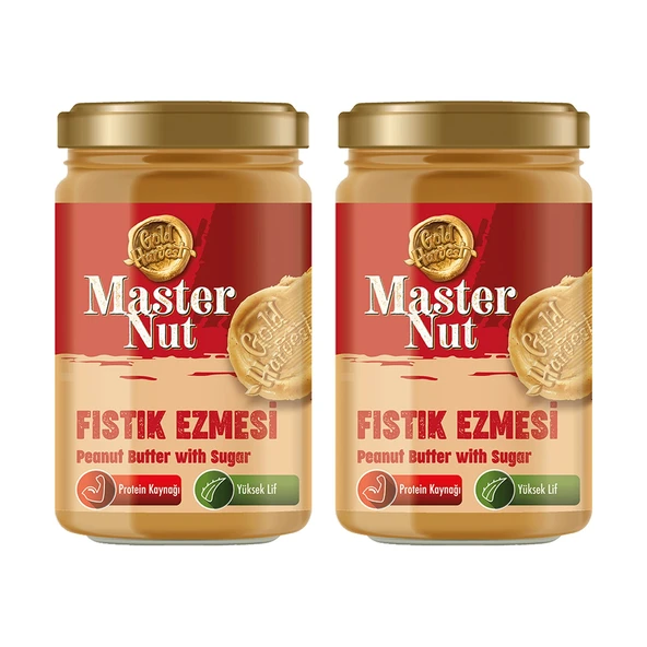 Master Nut Fıstık Ezmesi 300 gr x 2 Adet